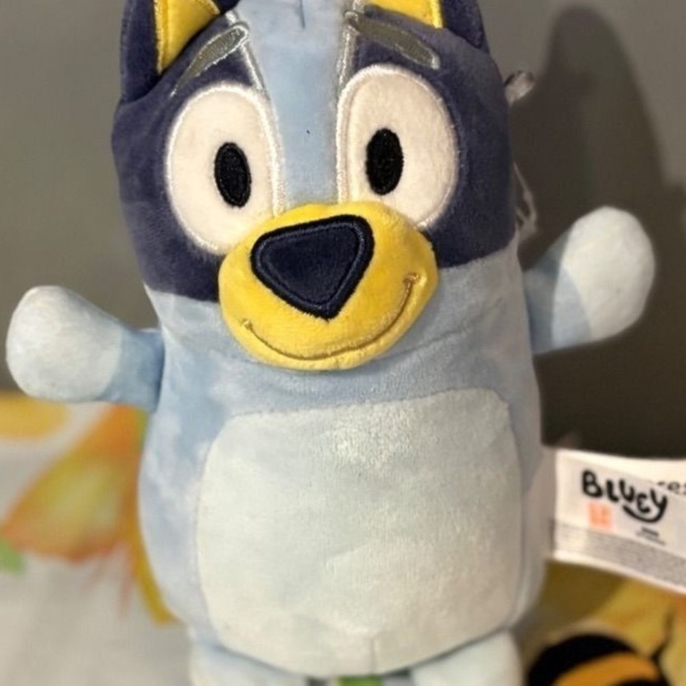 Bluey Friends Plush Stuffed Animal Toy BBC Studios Blue Heeler